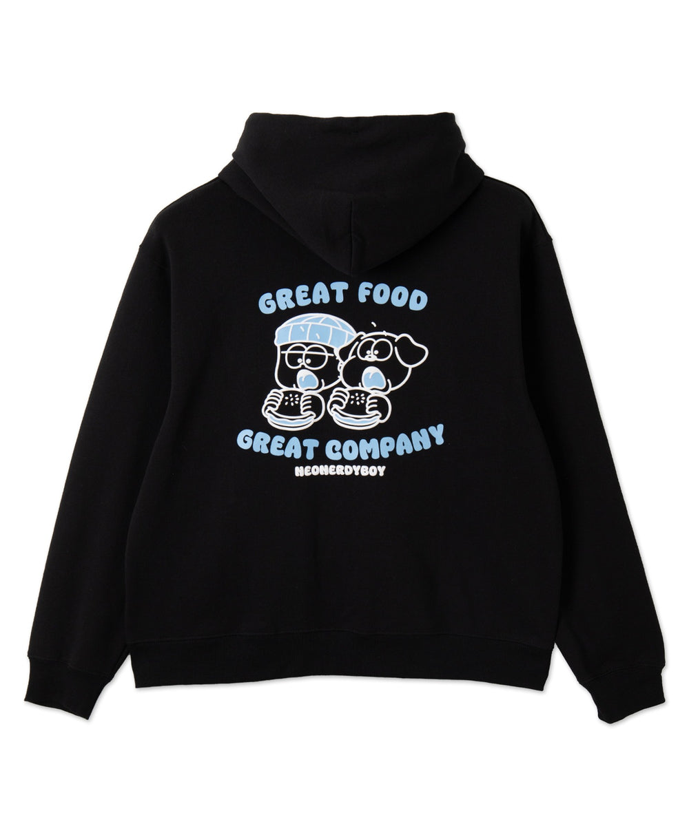 リラックスフィットTHEBOYグラフィックパーカー