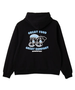 リラックスフィットTHEBOYグラフィックパーカー