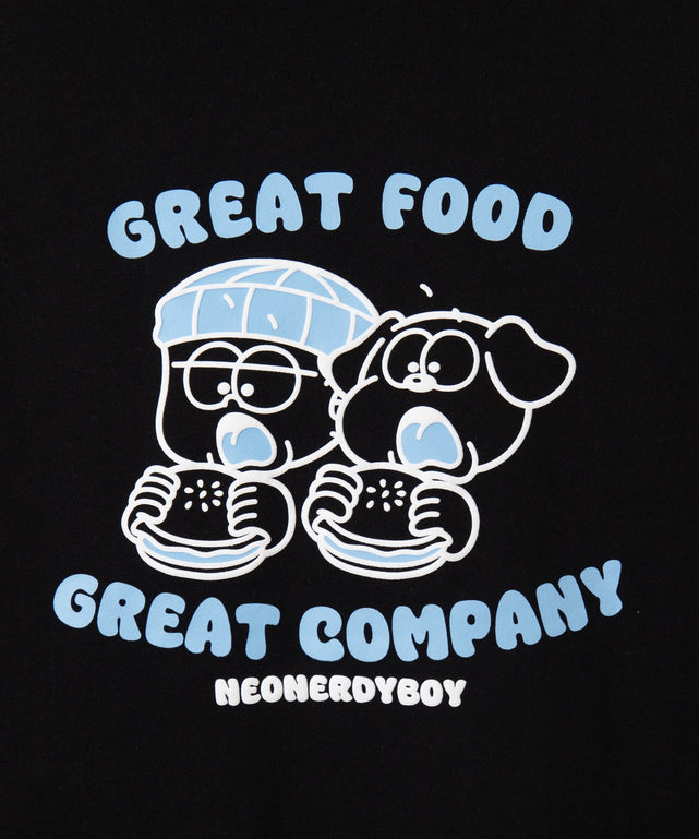 リラックスフィットTHEBOYグラフィックパーカー