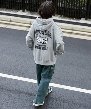 杢グレー モデル：160cm L着用