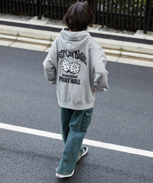 杢グレー モデル：160cm L着用