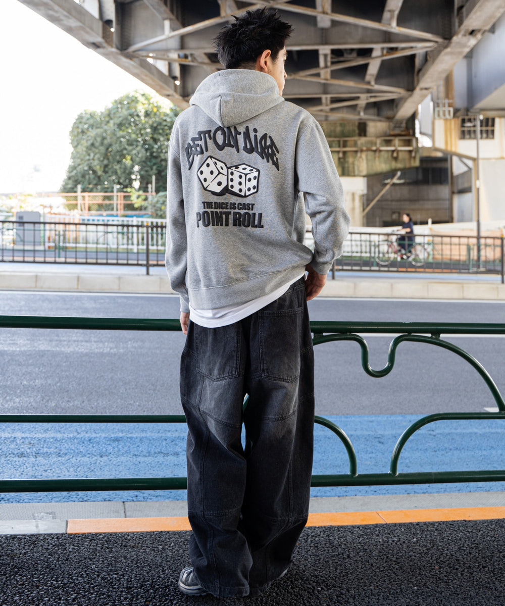 杢グレー モデル：180cm L着用