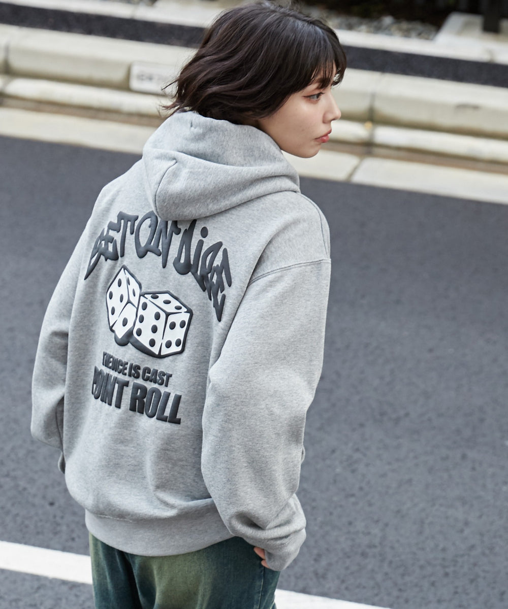 杢グレー モデル：160cm L着用