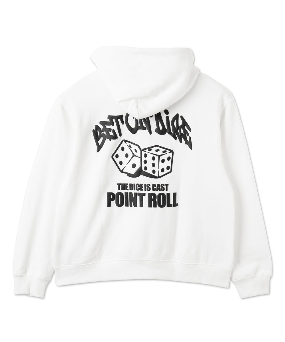 リラックスフィットグラフィックパーカー