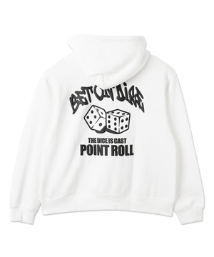 リラックスフィットグラフィックパーカー