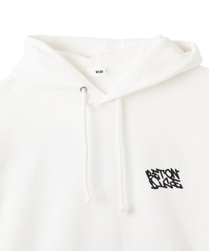 リラックスフィットグラフィックパーカー