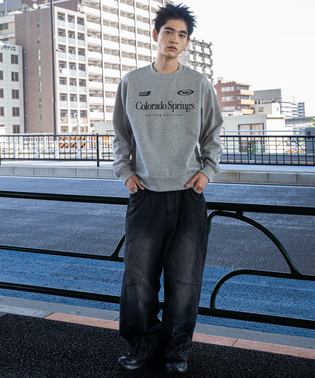 杢グレー モデル：180cm L着用