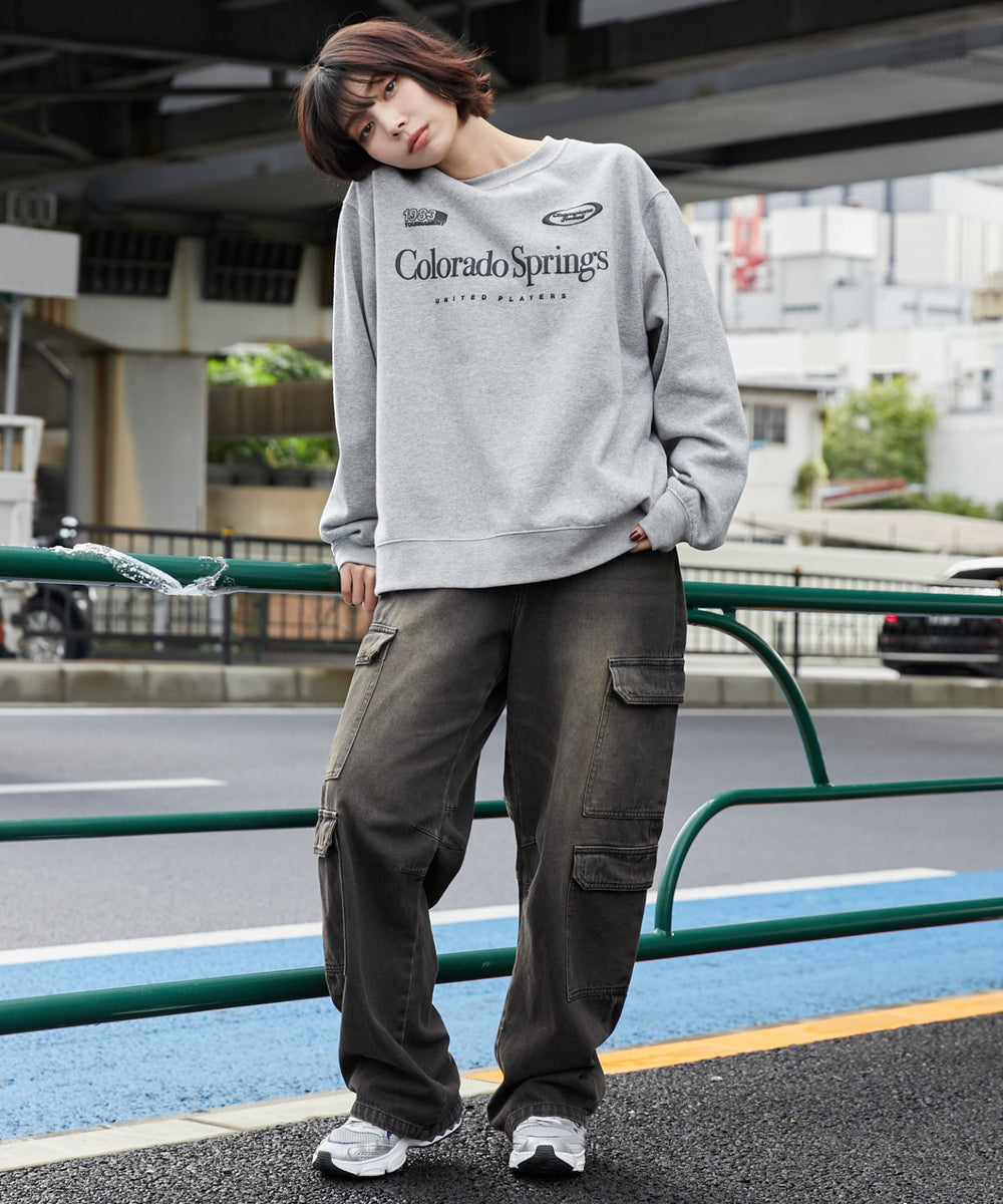 杢グレー モデル：160cm L着用