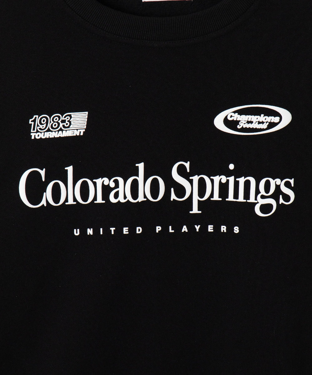 リラックスフィットゲームロゴプルオーバー