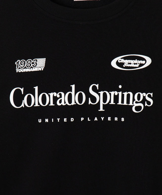 リラックスフィットゲームロゴプルオーバー