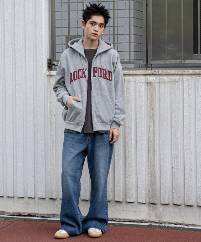 杢グレー モデル：180cm L着用