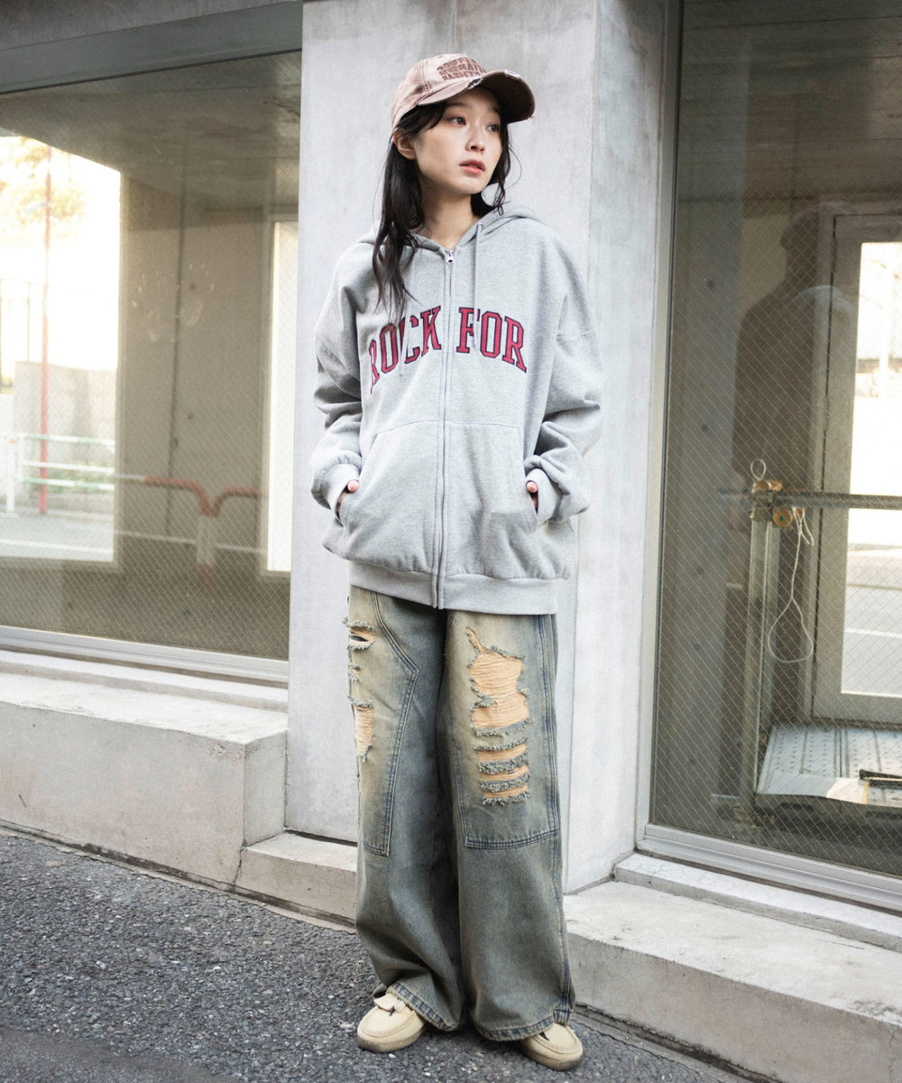 杢グレー モデル：161cm L着用