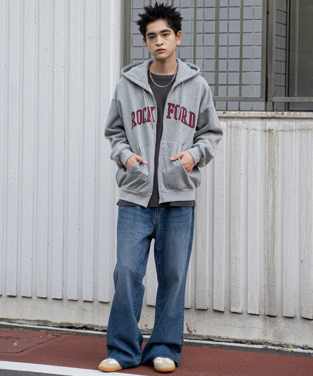 杢グレー モデル：180cm L着用