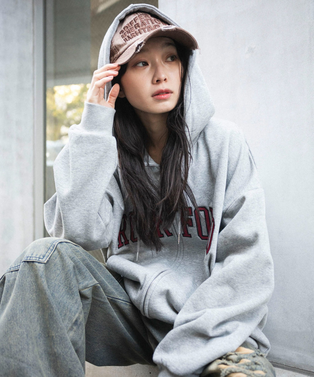 杢グレー モデル：161cm L着用