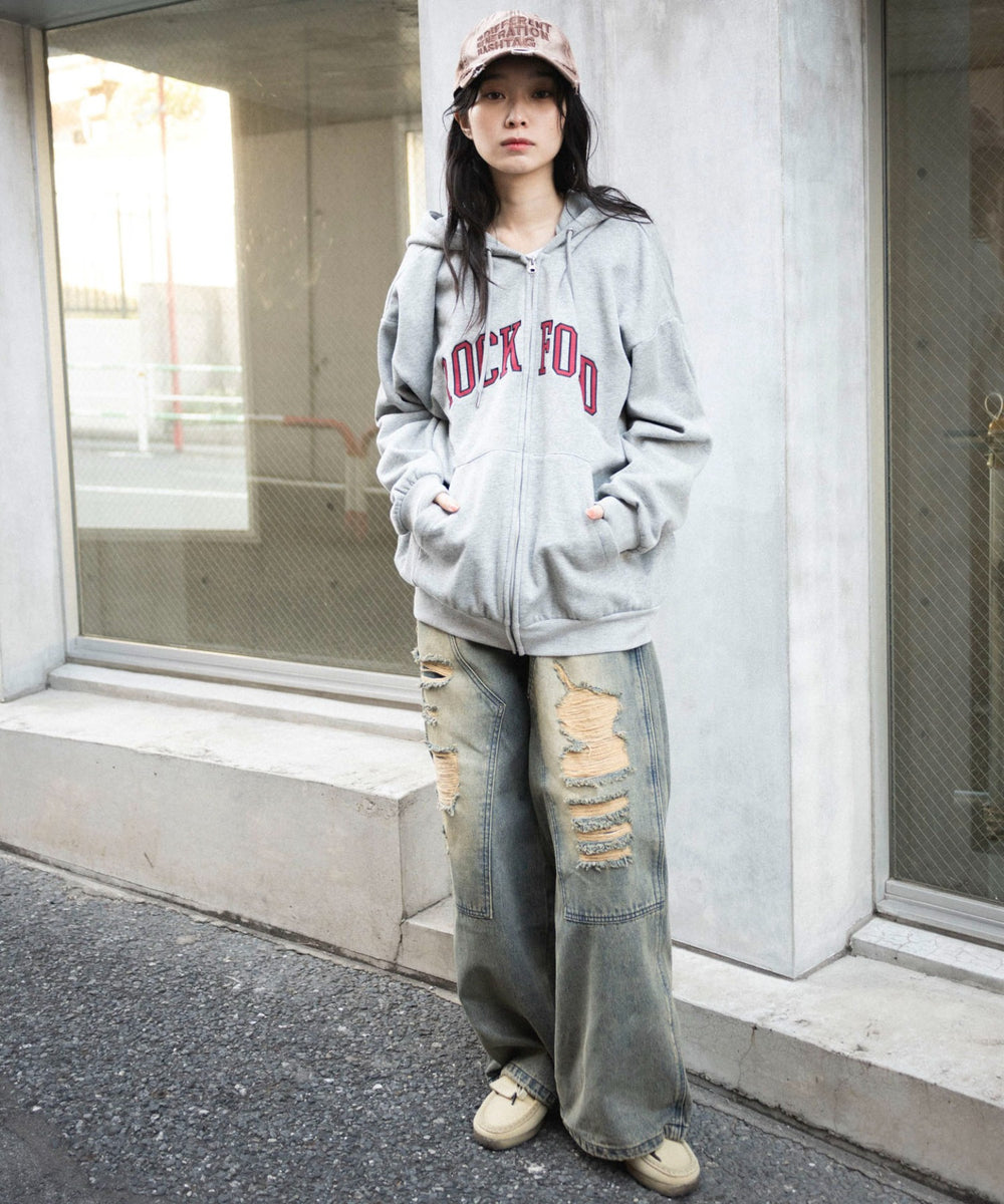 杢グレー モデル：161cm L着用