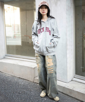 杢グレー モデル：161cm L着用