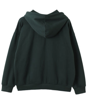 ワッペンロゴジップパーカー