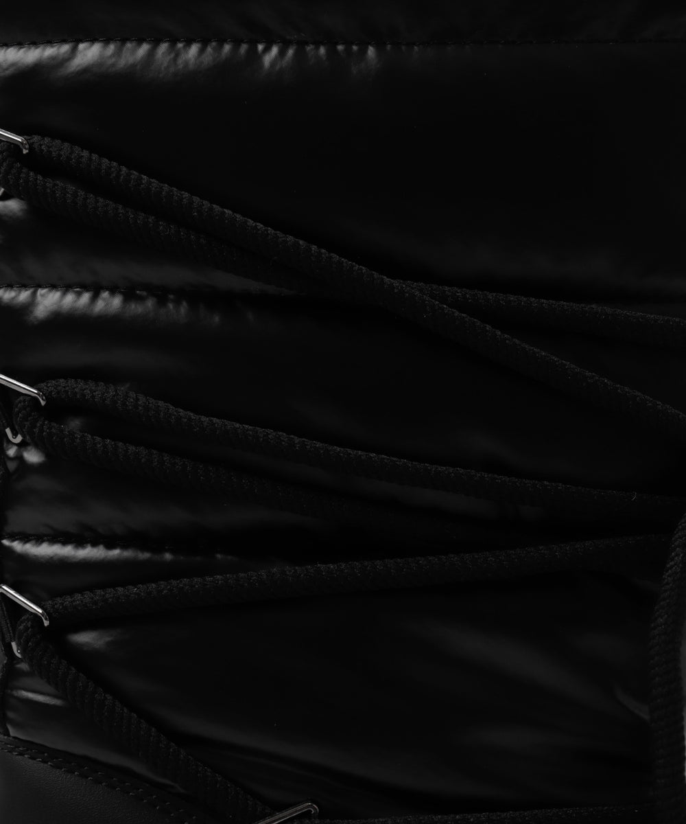 レースアップパテッドブーツ