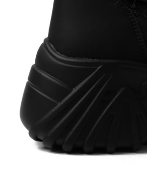 レースアップパテッドブーツ