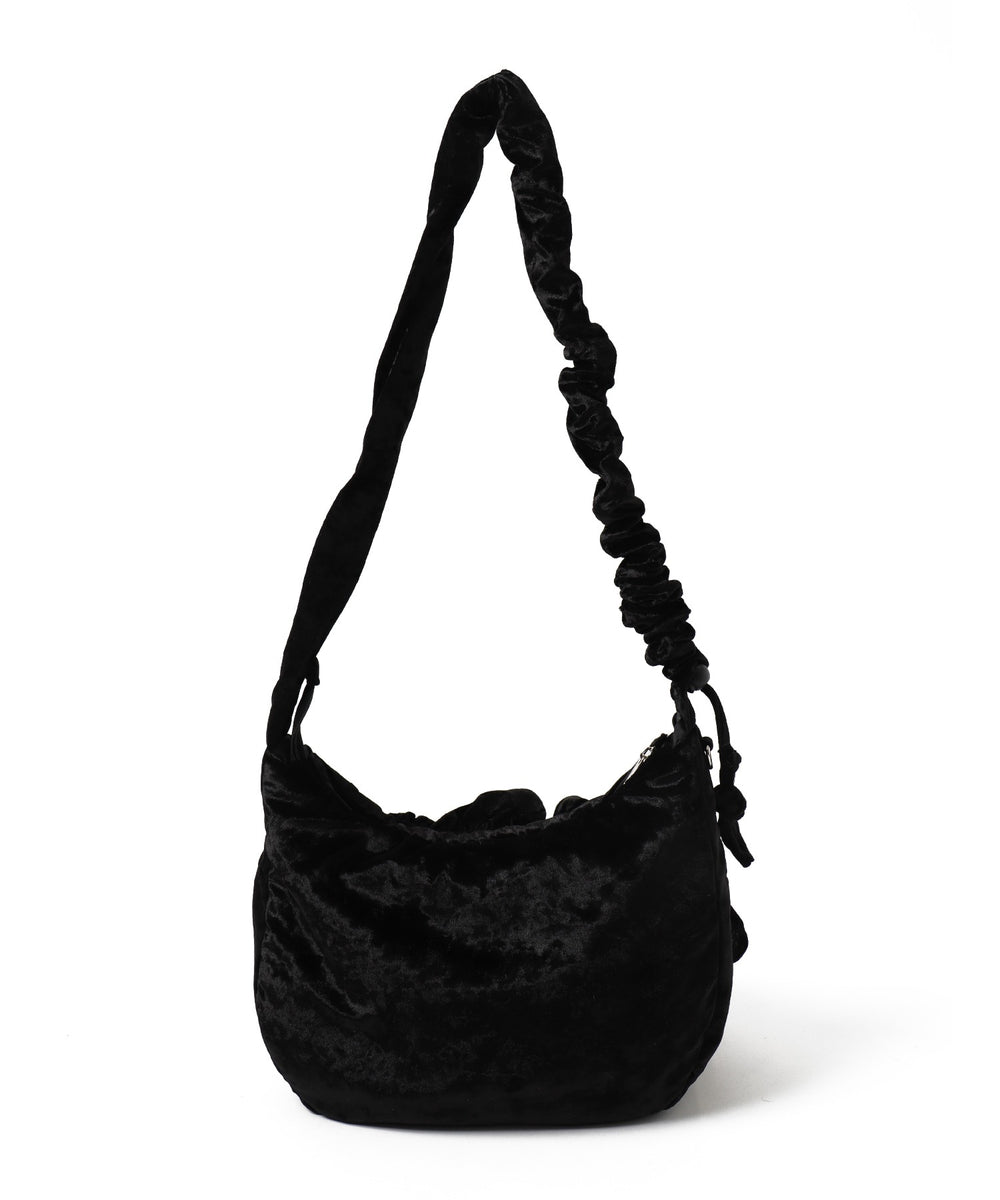 ベロアフリルギャザーショルダー