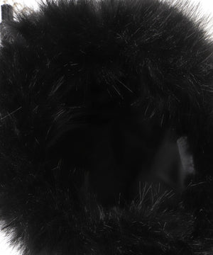 ファー巾着チェーンショルダー