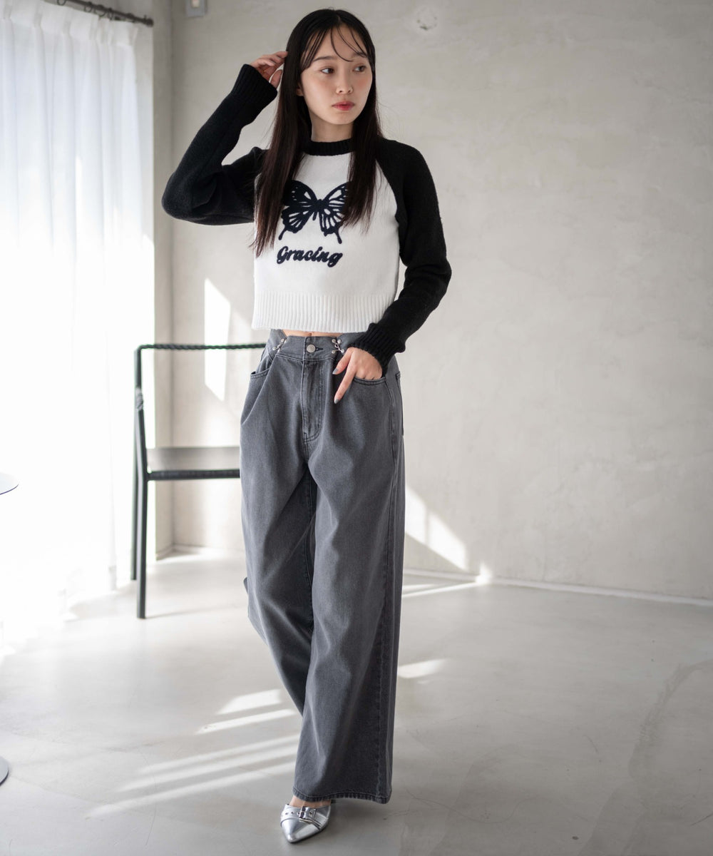 スミクロ モデル：161cm M着用