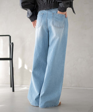 デニム淡 モデル：161cm M着用