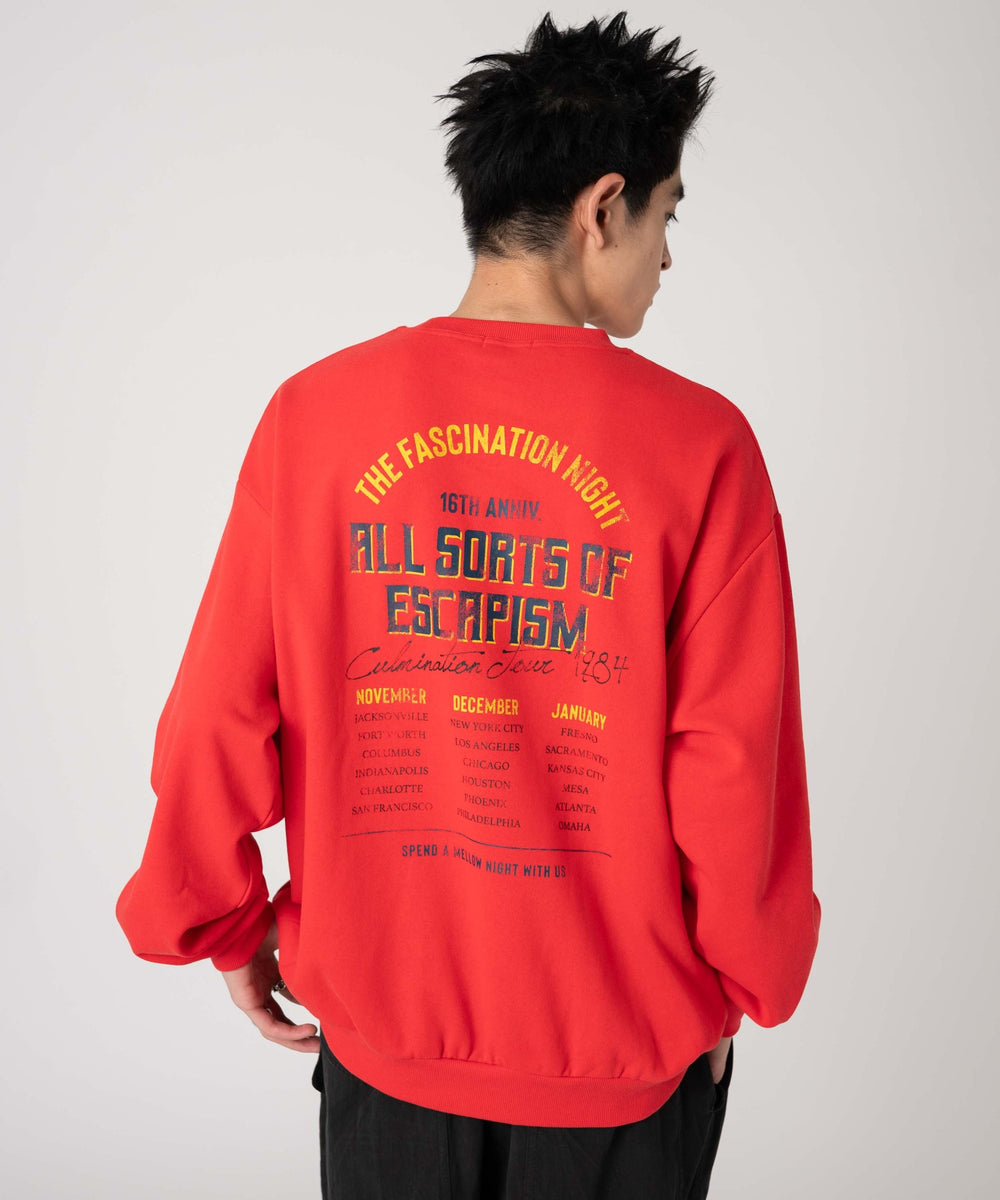 柄54　レッド　モデル：180cm L着用