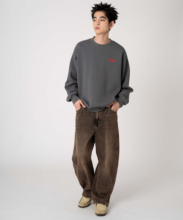 柄56　スミクロ　モデル：180cm L着用