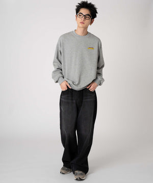 柄57　杢グレー　モデル：180cm L着用