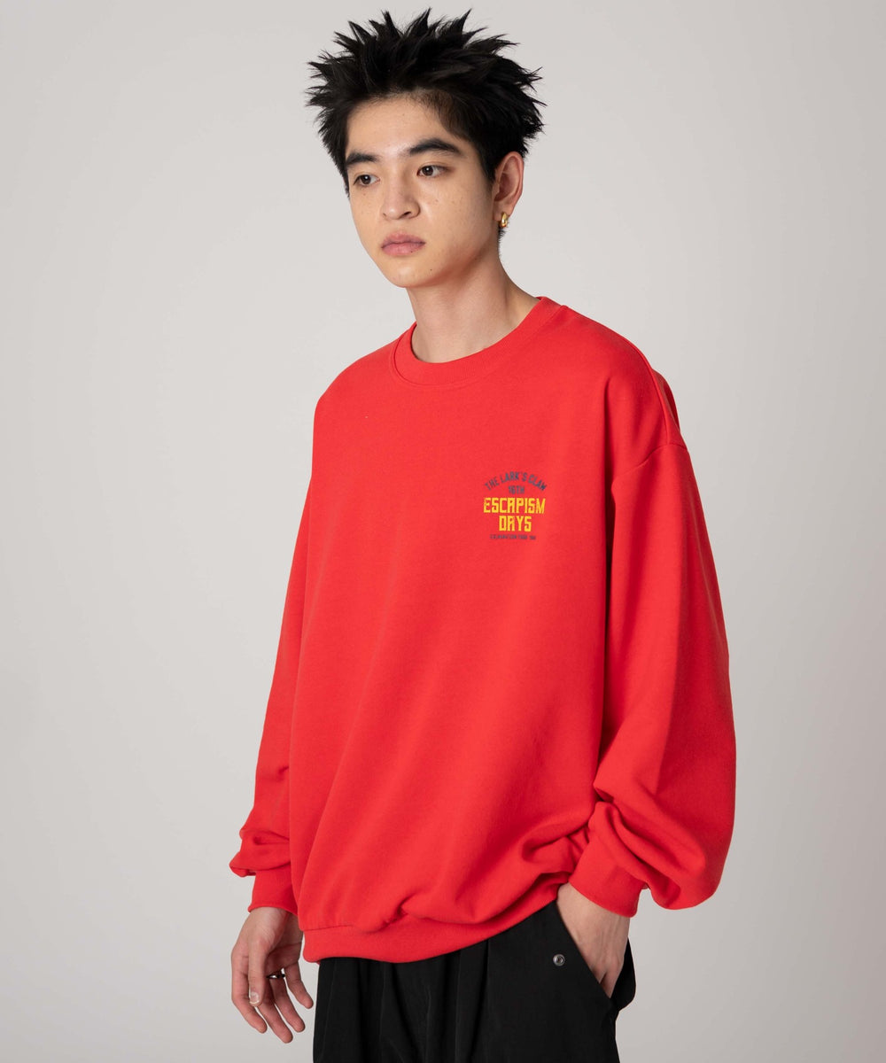 柄54　レッド　モデル：180cm L着用