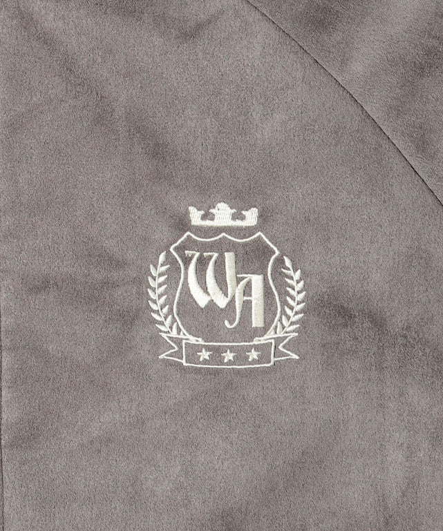 フェイクスウェードライントラックジャケット