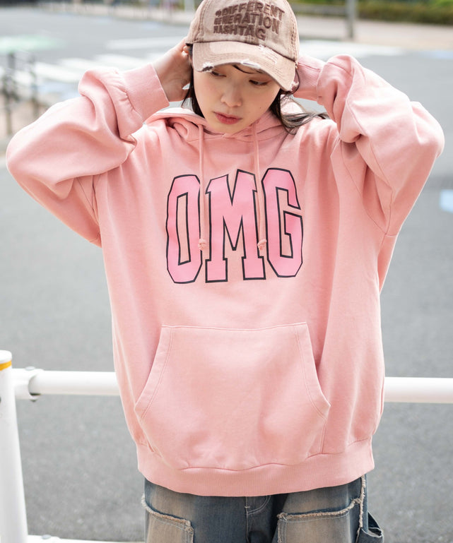 ピンク モデル：161cm L着用