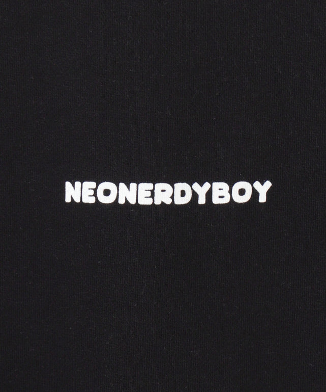 THEBOYエルボーパッチクルーネックPO