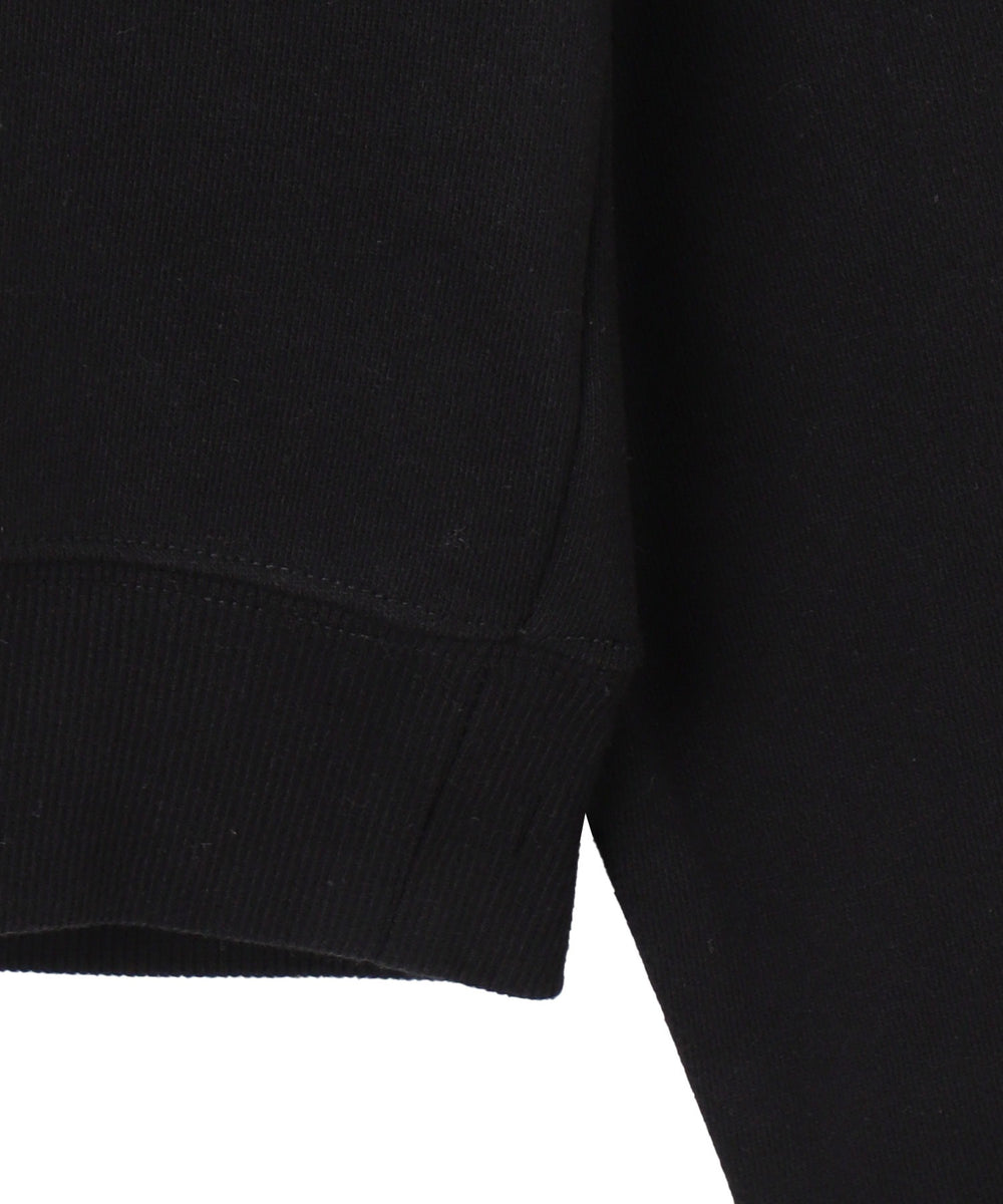 THEBOYエルボーパッチクルーネックPO