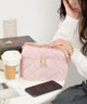 ファーバニティショルダー/Lピンク