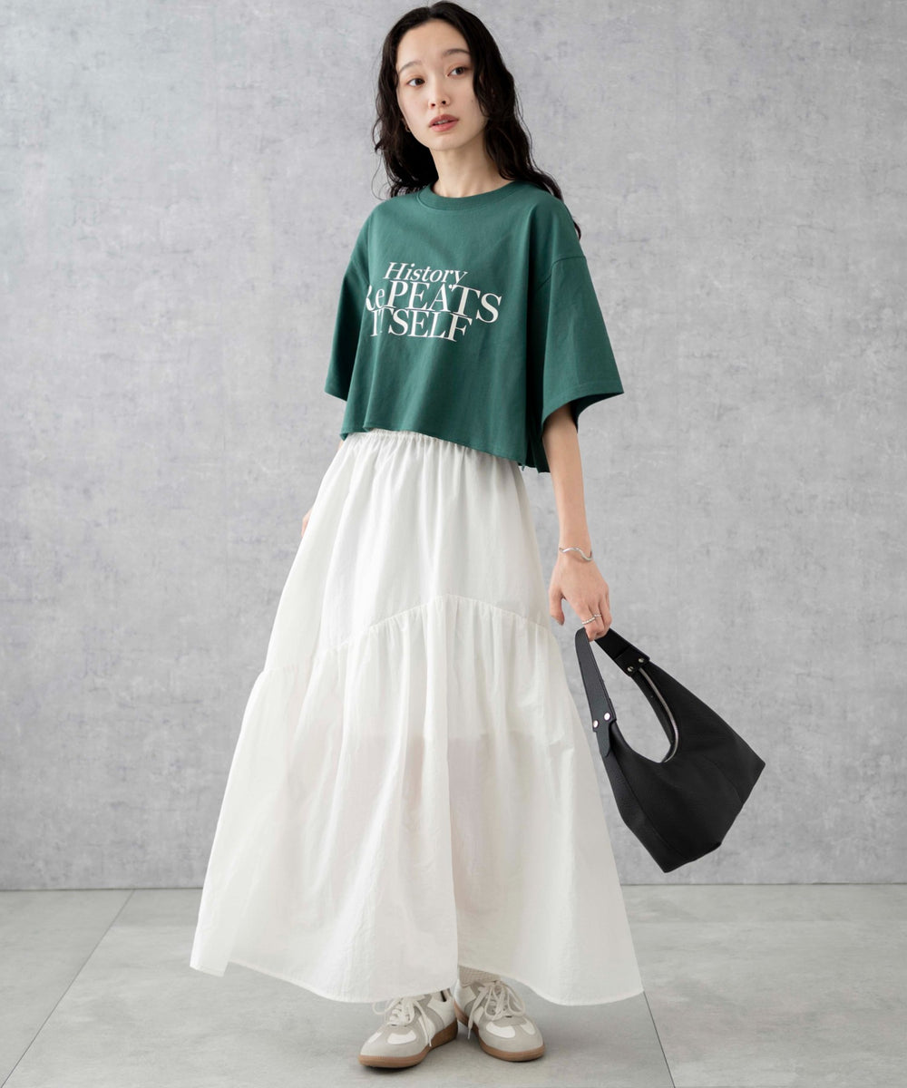 グリーン　モデル:161cm M着用