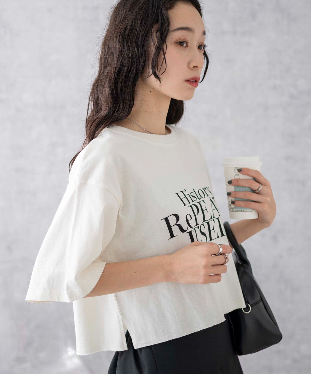 オフホワイト　モデル:161cm M着用