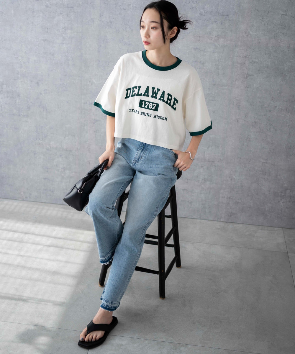 オフホワイト モデル:161cm M着用