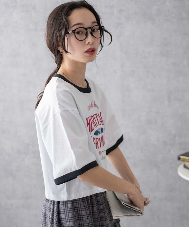 ホワイト モデル:161cm M着用