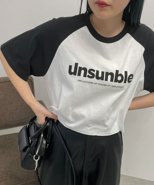 柄1/unsunbleロゴ モデル:155cm M着用