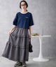 ネイビー モデル:161cm M着用