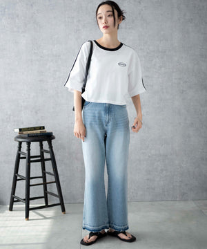 ホワイト モデル:161cm M着用