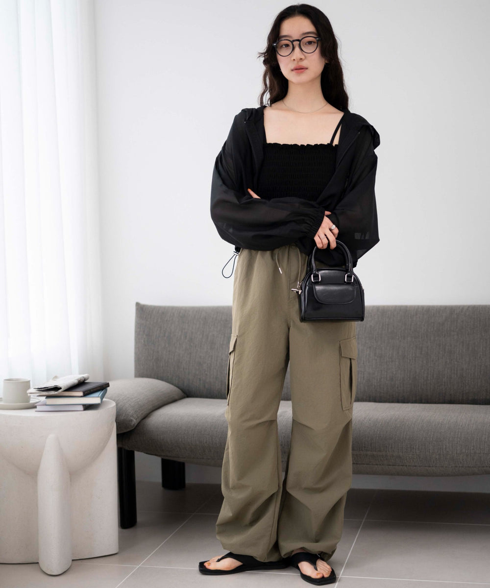 ブラック　モデル:163cm F着用