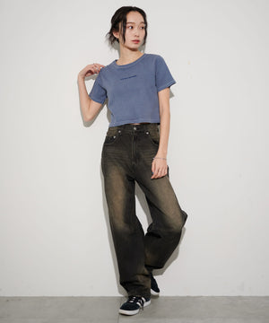 ブルー　モデル:161cm M着用