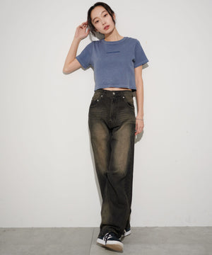 ブルー　モデル:161cm M着用