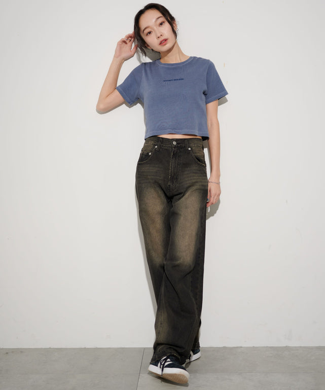 ブルー　モデル:161cm M着用