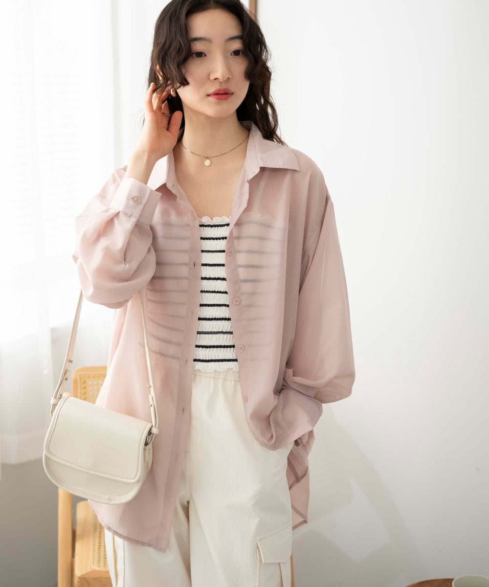 Lピンク モデル：163cm F着用