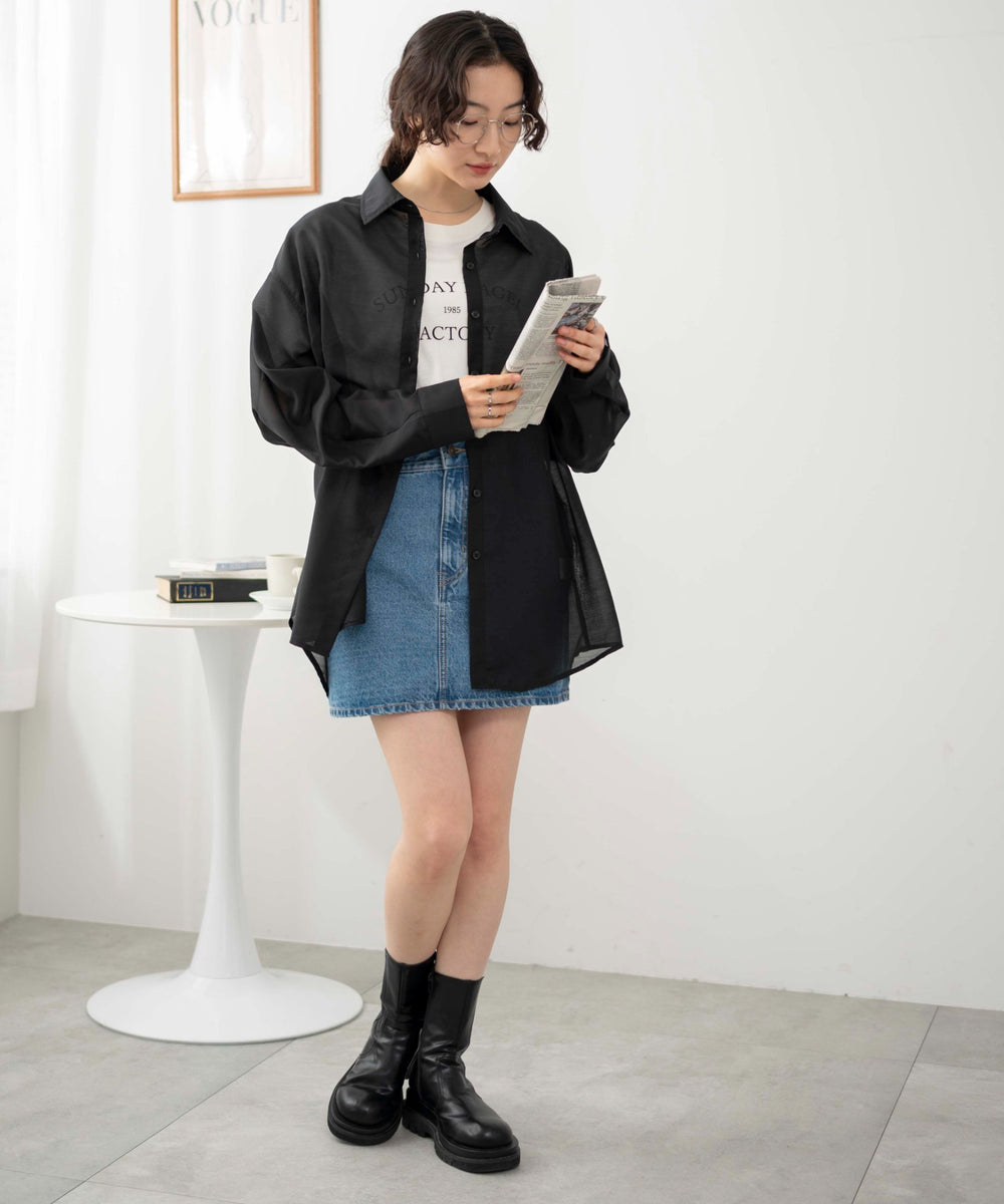 ブラック モデル：163cm F着用