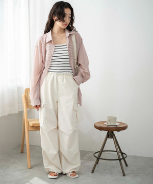 Lピンク モデル：163cm F着用